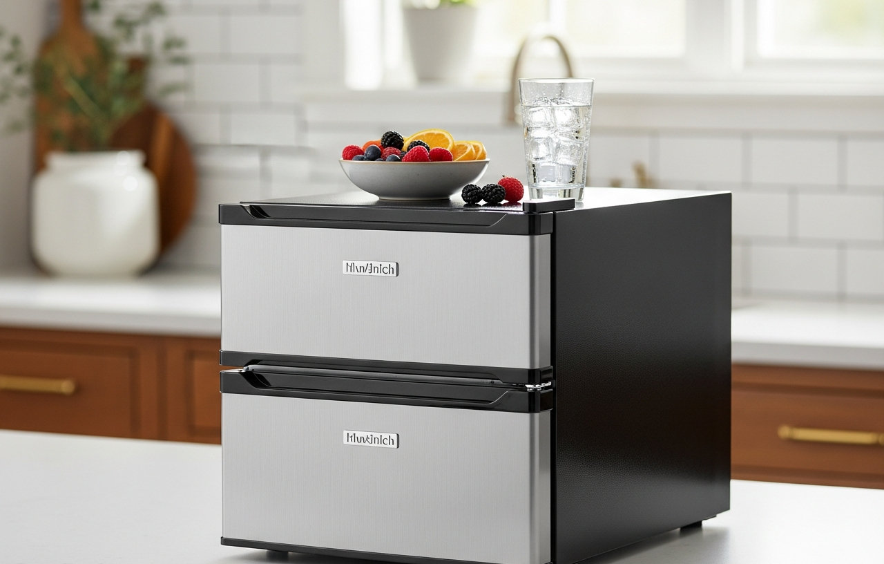Best Mini Fridges with Separate Freezer Doors for Compact Spaces