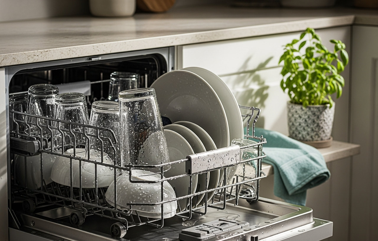 Countertop Dishwasher Not Drying Dishes? Fixes for Spotless Results