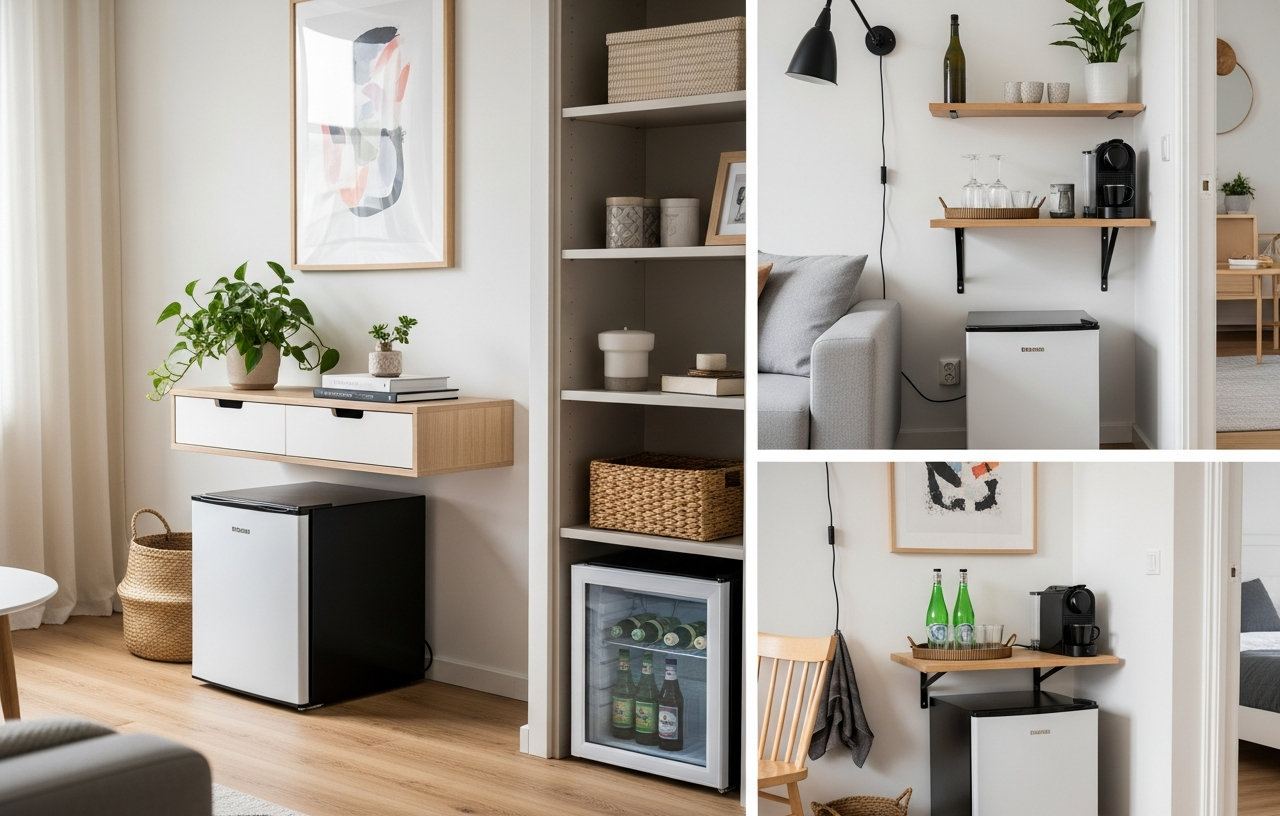 Smart Solutions: Where to Put a Mini Fridge in Your Small Apartment