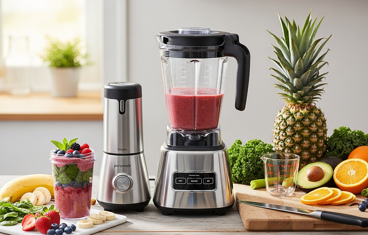 Personal Blender vs. Full-Size Blender: Small Kitchens