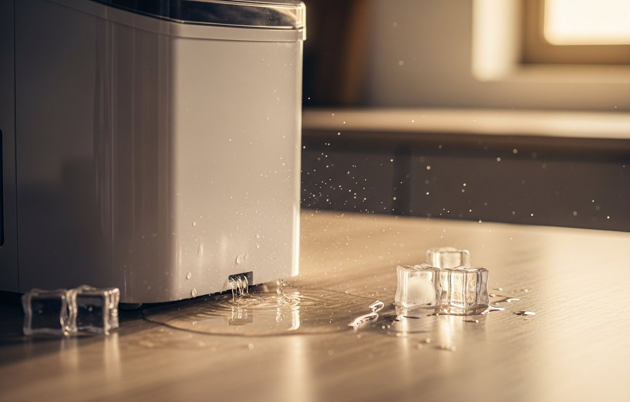 Why Is My Portable Ice Maker Leaking Water? Troubleshooting & Fixes